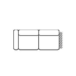 GIOVANNI Sofa 2,5L z lewym bokiem
