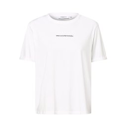 Msch Copenhagen T-shirt damski Kobiety Bawełna biały, S/M