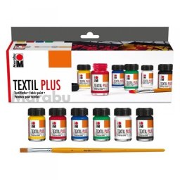 Zestaw farb do tkanin 6x15ml MARABU TEXTIL PLUS