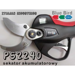 BLUE BIRD PS 22-40 / 4,0 AH SEKATOR NOŻYCE DO ŻYWOPŁOTU OGRODOWY RĘCZNY DO GAŁĘZI ROŚLIN KRZEWÓW KRZAKÓW