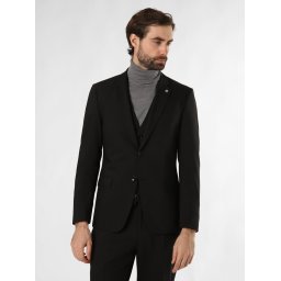 Strellson Męska marynarka od garnituru modułowego Mężczyźni Super Slim Fit czarny, 48