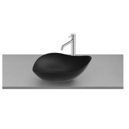 Roca FINECERAMIC umywalka nablatowa OHTAKE 54x37 czarny mat A327A13080