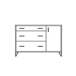 LOFT COLLECTION Komoda T-7
