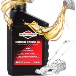 Briggs & Stratton SAE30 0,6L olej silnikowy 4T do kosiarek, traktorków, agregatów