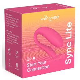 We-Vibe Sync Lite - wibrator dla par zdalnie sterowany - różowy