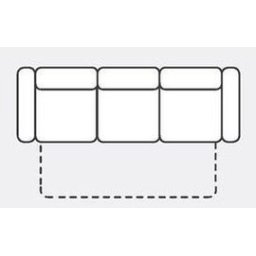 ALLURE Sofa 3F z funkcja spania