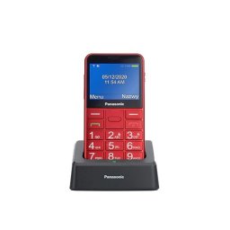 Panasonic Telefon dla seniora KX-TU155 czerwony