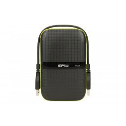 Silicon Power ARMOR A60 1TB USB 3.0 BLACK-GREEN/PANCERNY wstrząso/pyło i wodoodporny