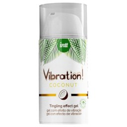 Intt Vibration! - płynny wibrator - kokosowy żel stymulujący 15ml
