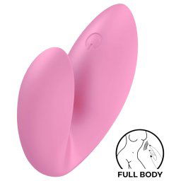 Satisfyer Love Riot - akumulatorowy, wodoodporny wibrator na palec (różowy)