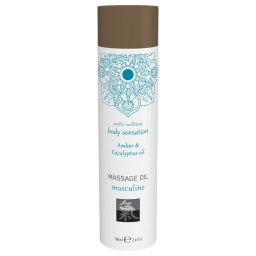 HOT - Shiatsu Masculine - olejek do masażu - bursztyn-eukaliptus (100 ml)