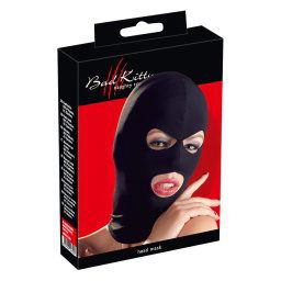 Bad Kitty - maska do fellatio z otworami na usta i oczy