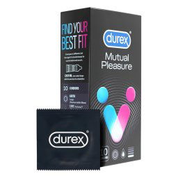 Durex Mutual Pleasure - prezerwatywy opóźniające (10 szt.)