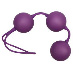 You2Toys - Velvet fioletowy, potrójny kulki gejszy