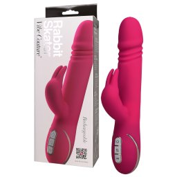 Vibe Couture Rabbit Skater - Różowy, pchający wibrator króliczek