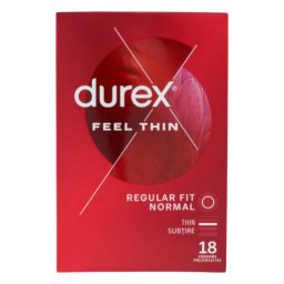 Durex Feel Thin - naturalne odczucie prezerwatywa (18 szt.)