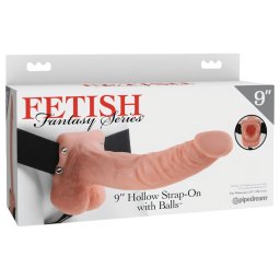 Pipedream - Fetyszystyczny Strap-on 9 - przypinane dildo (naturalne)