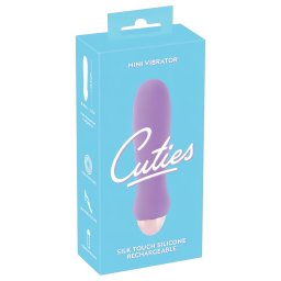 Cuties Mini Purple - wibrator łechtaczkowy - silikonowy - fioletowy