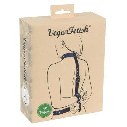 Vegan Fetish - zestaw do wiązania rąk (czarny)