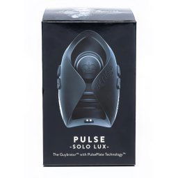 Hot Octopuss Pulse Solo Lux - zdalny masturbator (czarny)
