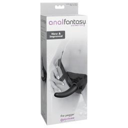 analfantasy The Pegger - przypinany dildo (czarny)