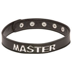 X-Play Master - BDSM obroża (czarna)
