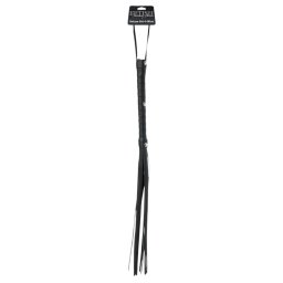 Fetish Fantasy Deluxe Cat-O-Nine - pejcz (65cm) - czarny