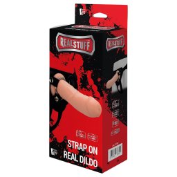 RealStuff Strap-On - realistyczny, doczepiany dildo (naturalny)