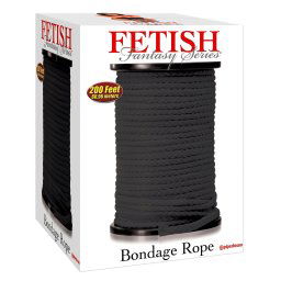 Fetish Shibari Bondage lina - 60m (czarna)