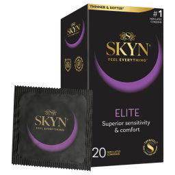 Manix SKYN Elite - ultracienkie bezlateksowe prezerwatywy (20 szt.)