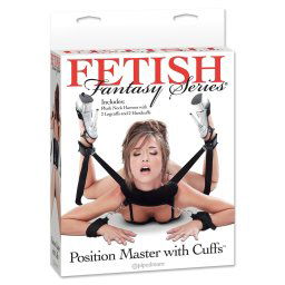 Fetish Position Master - BDSM zestaw do krępowania (czarny)