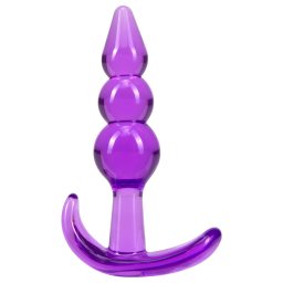B Yours - kulisty anal plug (fioletowy)