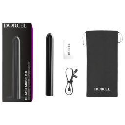 Dorcel Black Muse 2.0 - akumulatorowy wibrator (czarny)