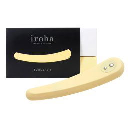 TENGA Iroha Mikazuki - wibrator różdżka (żółty)