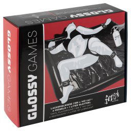 Fetish Glossy Games - orgia basen z kajdankami (140x185cm)
