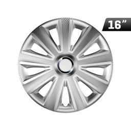 16" Kołpak Aviator carbon RC silver - wysoka jakość, wyjątkowy design. Idealne dopasowanie do felgi.