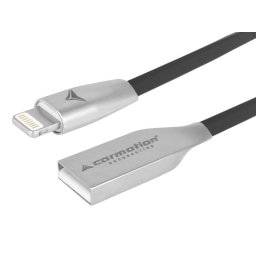 Kabel do ładowania i synchronizacji, 120 cm, USB > Lightning, czarny