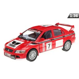 Model 1:36, Mitsubishi Lancer Evolution VII WRC, czerwony