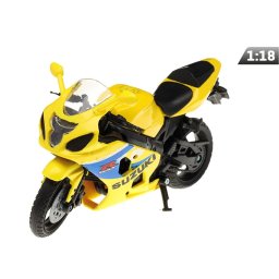 Model 1:18, SUZUKI GSX-R600, żółty (M05604BZ)