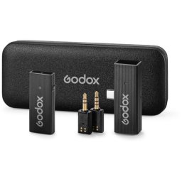 System mikrofonowy Godox 2,4 GHz MoveLink Mini UC Kit 1 (czarny)