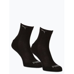 Puma Damskie skarpety do obuwia sportowego pakowane po 2 szt. Kobiety Bawełna czarny, 39-42