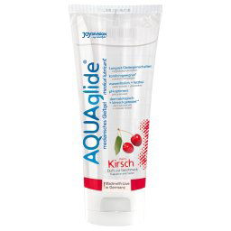 AQUAglide - nawilżający żel intymny o smaku wiśniowym (100ml)