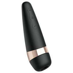 Satisfyer Pro 3+ - wodoodporny, ładowalny stymulator łechtaczki (czarny)