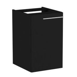 Roca Ella moduł boczny z koszem cargo 40x44x63 cm CZARNY MAT A857774532