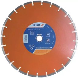 TARCZA DIAMENTOWA LASER DO BETONU, BETONU ZBROJONEGO DEDRA H1173 350MMX25,4MM