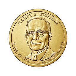 1 dolar 2015 - Harry S. Truman (P)