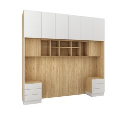 NEW ELEGANCE SLEEP VARIA Baza 140 z stolikami
