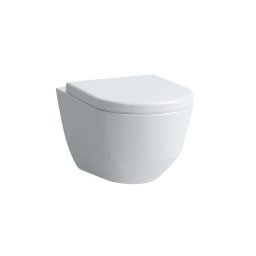 Laufen Pro - WC wiszące, 530x360 mm, bez kołnierza, białe H8209660000001