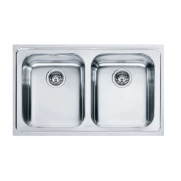Franke Logica - Zlew LLX 620, 79x50 cm, stal nierdzewna 101.0199.870