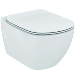 Ideal Standard Tesi - Wisząca toaleta z deską SoftClose, AquaBlade, biała T354601